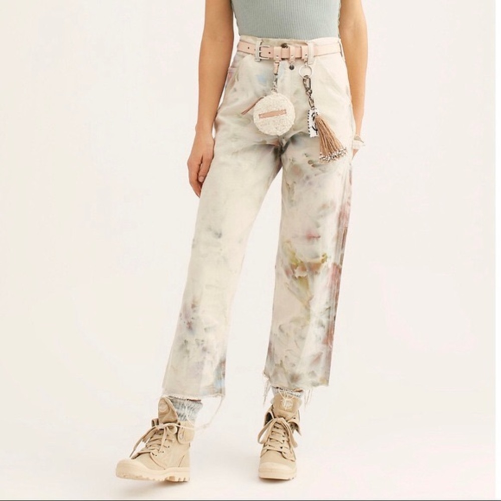 Free People Stan Ray Tie Dye Cargo